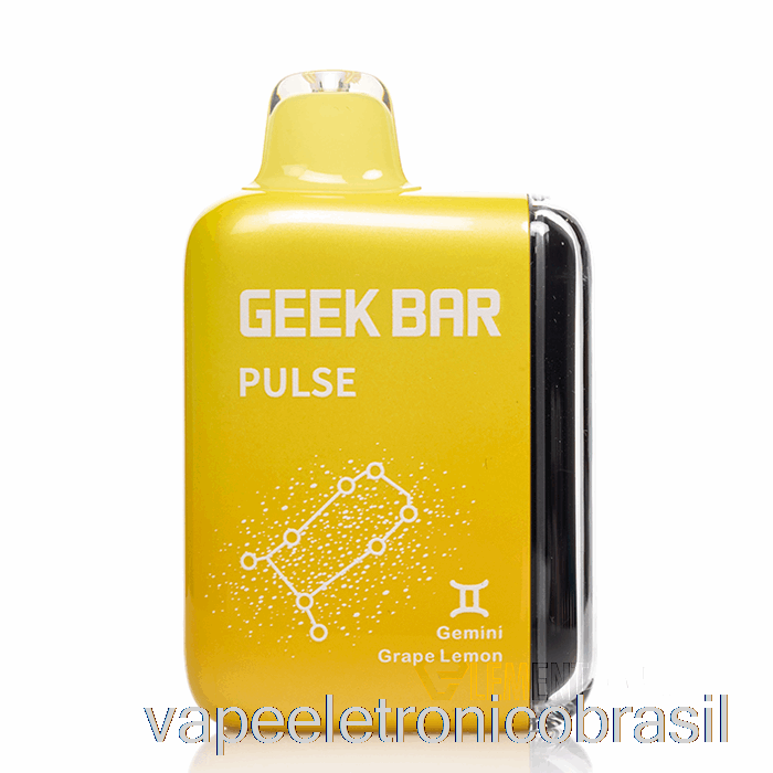 Vape Vaporesso Geek Bar Pulse 15000 Descartável Uva Limão